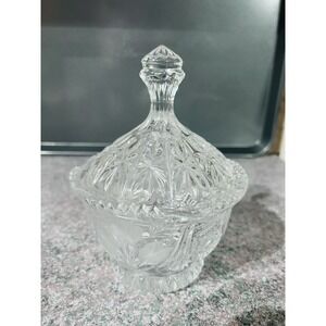 Vintage Bleikristall Crystal Clear 24% Lead Crystal Candy Dish